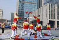 168娱乐网：江苏泰州：体育大拜年 热闹过新春