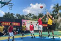 168B京娱乐：梅林街道梅林一村社区开展首届体育文化节3V3篮球赛