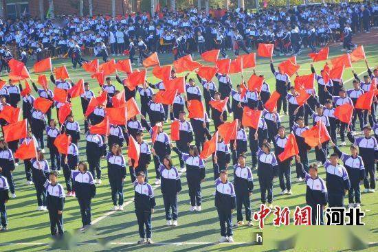 体育:河北南宫：定期组织学生体育活动 培养强健体魄