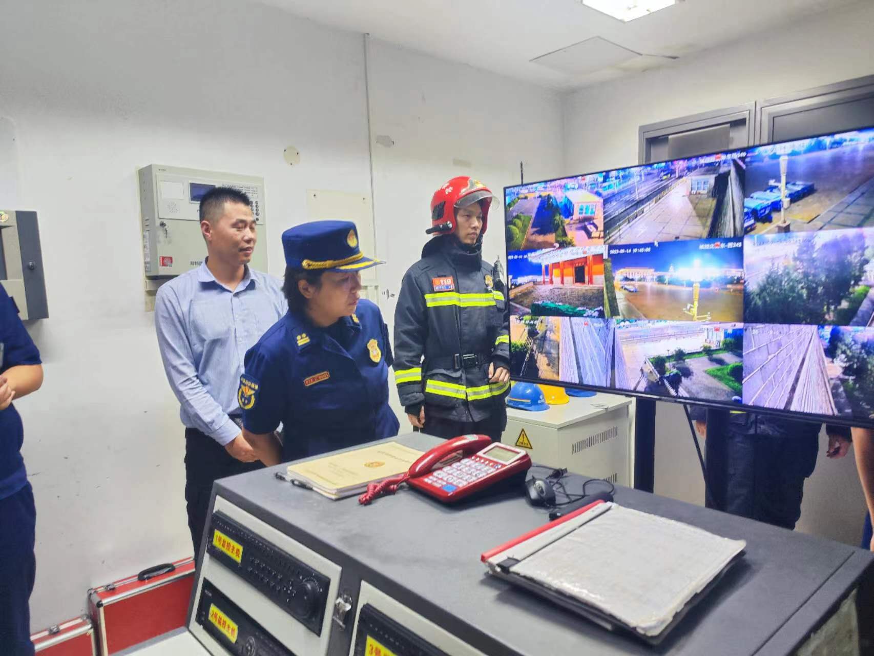 北京天安门:北京天安门消防救援支队开展社会面火灾防控专项工作