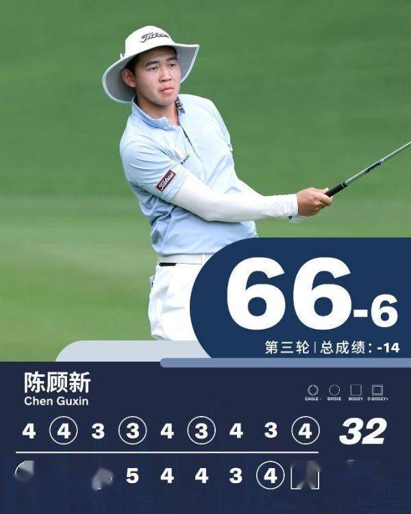 高尔夫:高尔夫中国公开赛第三轮陈顾新暂时领先