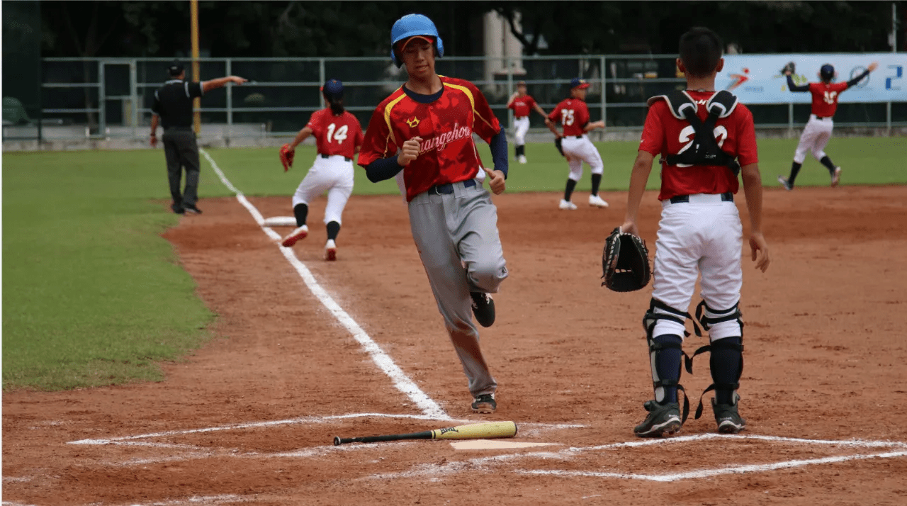 棒球:2023年穗港澳青少年棒球邀请赛在天河体育中心举办