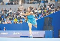 168B京娱乐：郑州网球公开赛：中国网球“一姐” 强势挺进半决赛